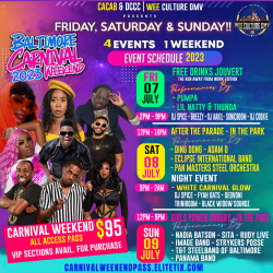 Carnival Weekend Pass - July 7th - 9th